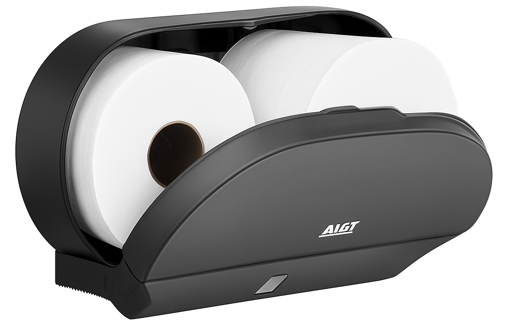 Bamboo Toilet Paper, JRT 12 Jumbo Roll Tissue, 2-Ply 1000 Sheets, 9" Diameter, Bulk for Business, Commercial & Schools