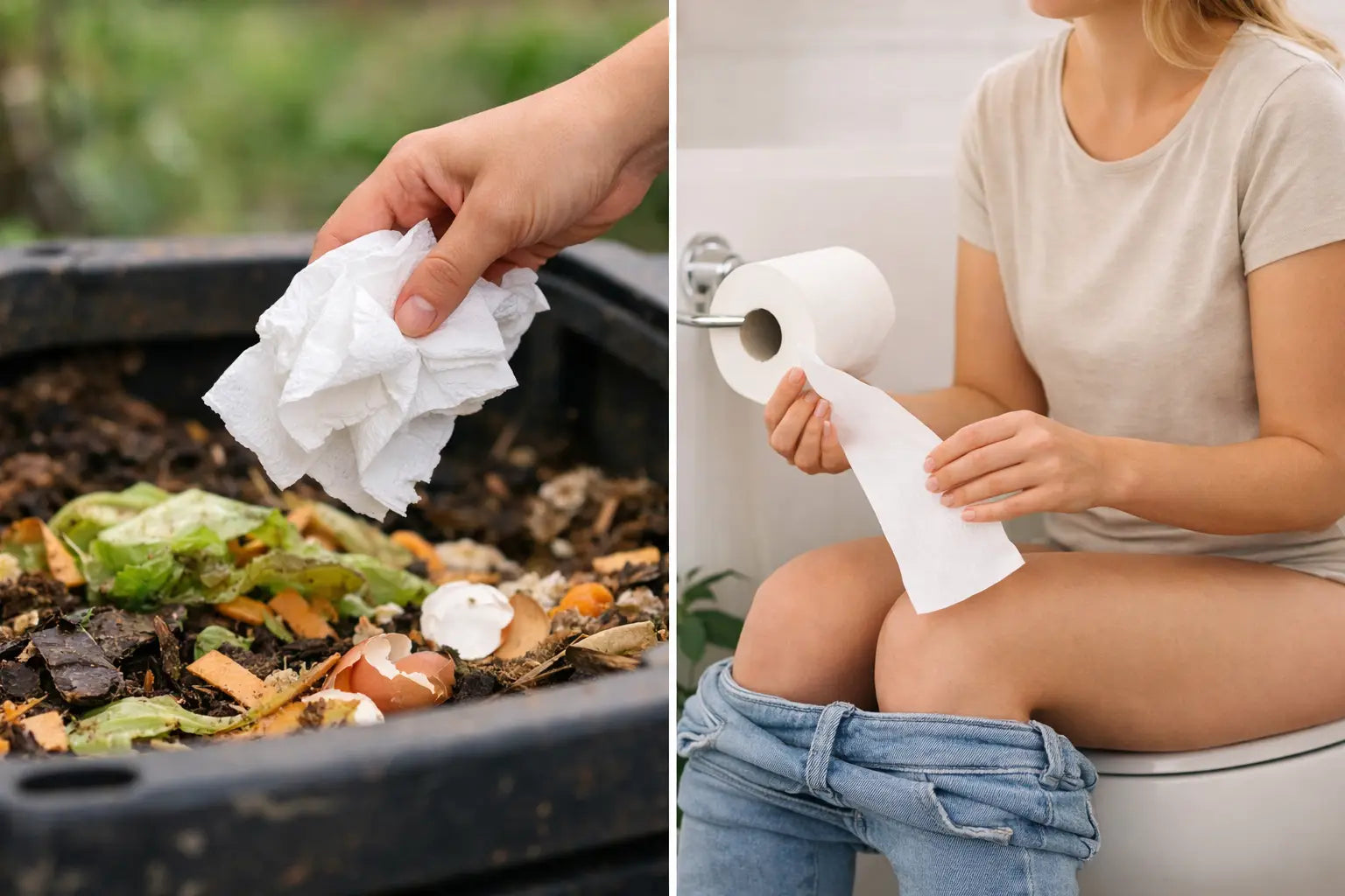What Makes Toilet Paper Compostable?