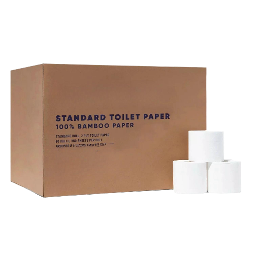 Bamboo 2 Ply 550 Sheet Rolls